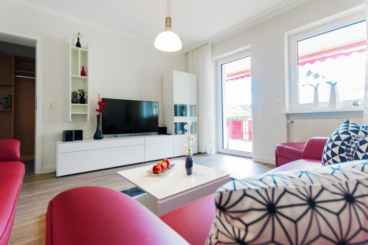 Ferienwohnung Burgblick 불라이 외부 사진